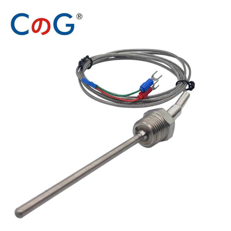 Threaded thermocouple