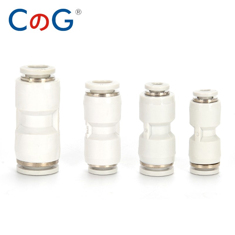 White PU Fitting