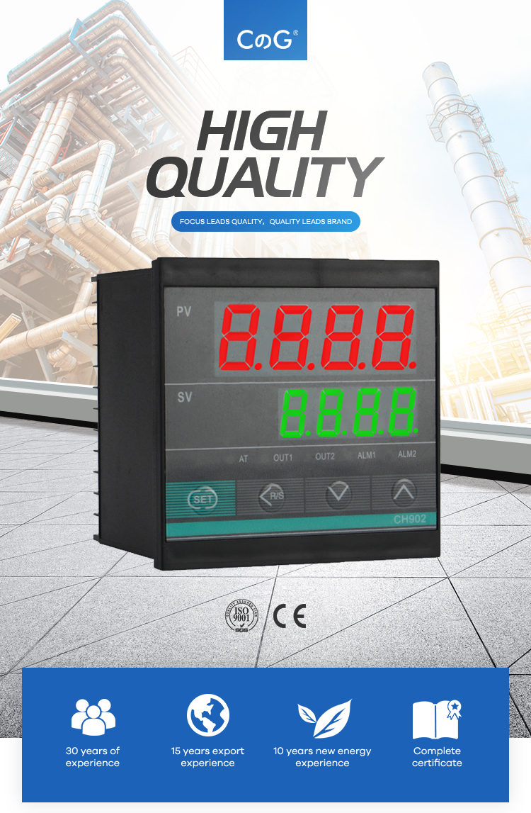 Temperature Controller - CH Series - CH902 - XIQI ELECTRIC&TECHNOLOGY  CO.,LTD